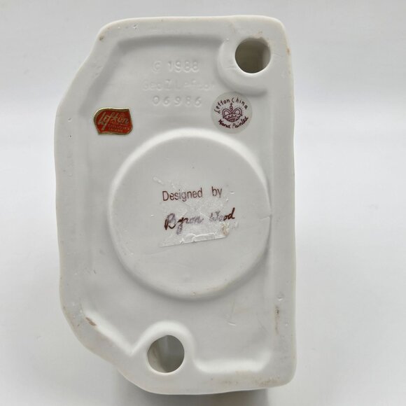 Lefton Colonial Village House Votive Candle Holder Designed by Byron Wood - Picture 9 of 15